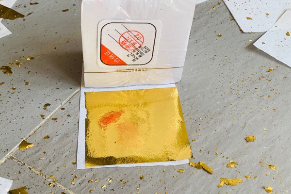 Vàng lá 24k vàng nhập khảu