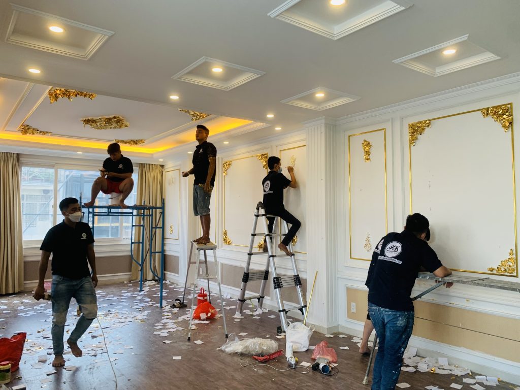 thi công thẩm mỹ viện Quận 3, TP. HCM