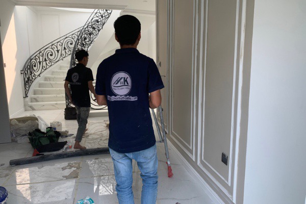 Thi công phào chỉ Hàn Quốc tại Thủ Đức