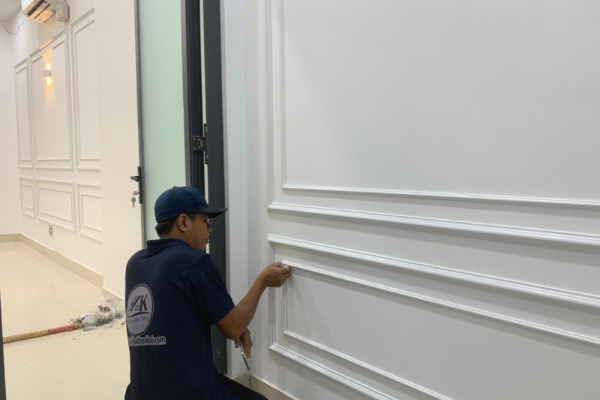 Thi công phào chỉ PS tại Thủ Đức