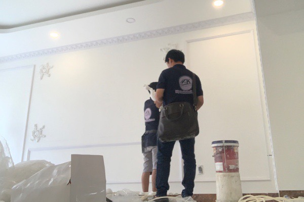 Thi công phào chỉ PU tại Biên Hòa