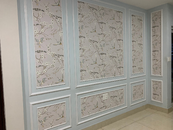 giấy dán tường mẫu mới cho phòng ngủ